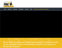 Tablet Screenshot of grupoperc.com